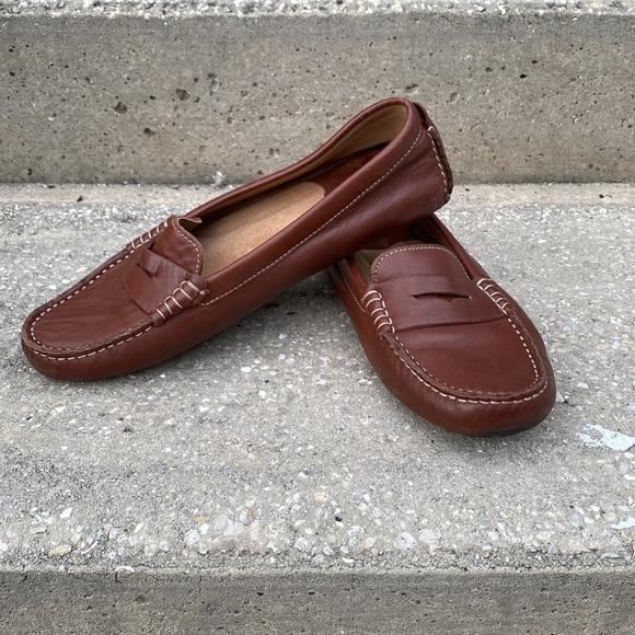 Johnston Murphy brown soft leather, 8.5 - Picture 3 of 10